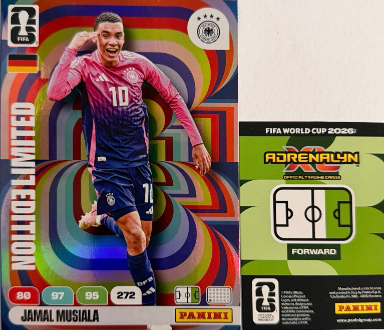 Adrenalyn Xl FIFA World Cup 2026 - Scegli Limited Edition Premium Gold XXL