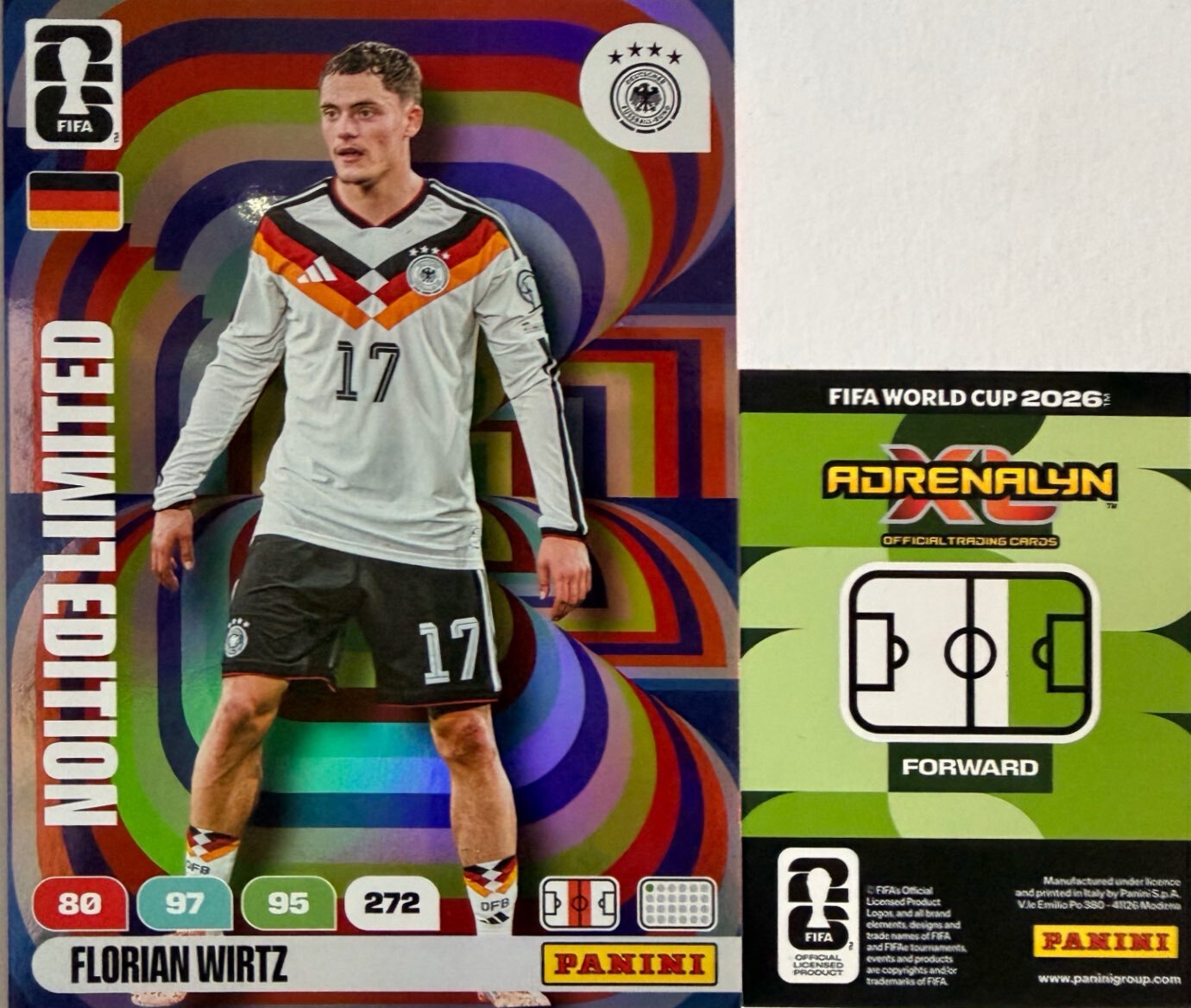 Adrenalyn Xl FIFA World Cup 2026 - Scegli Limited Edition Premium Gold XXL
