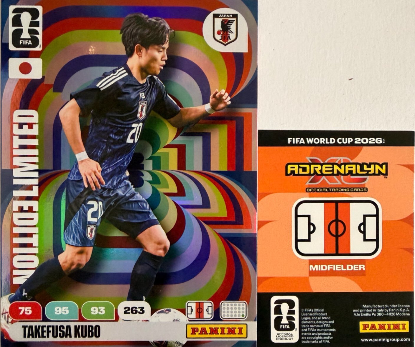 Adrenalyn Xl FIFA World Cup 2026 - Scegli Limited Edition Premium Gold XXL