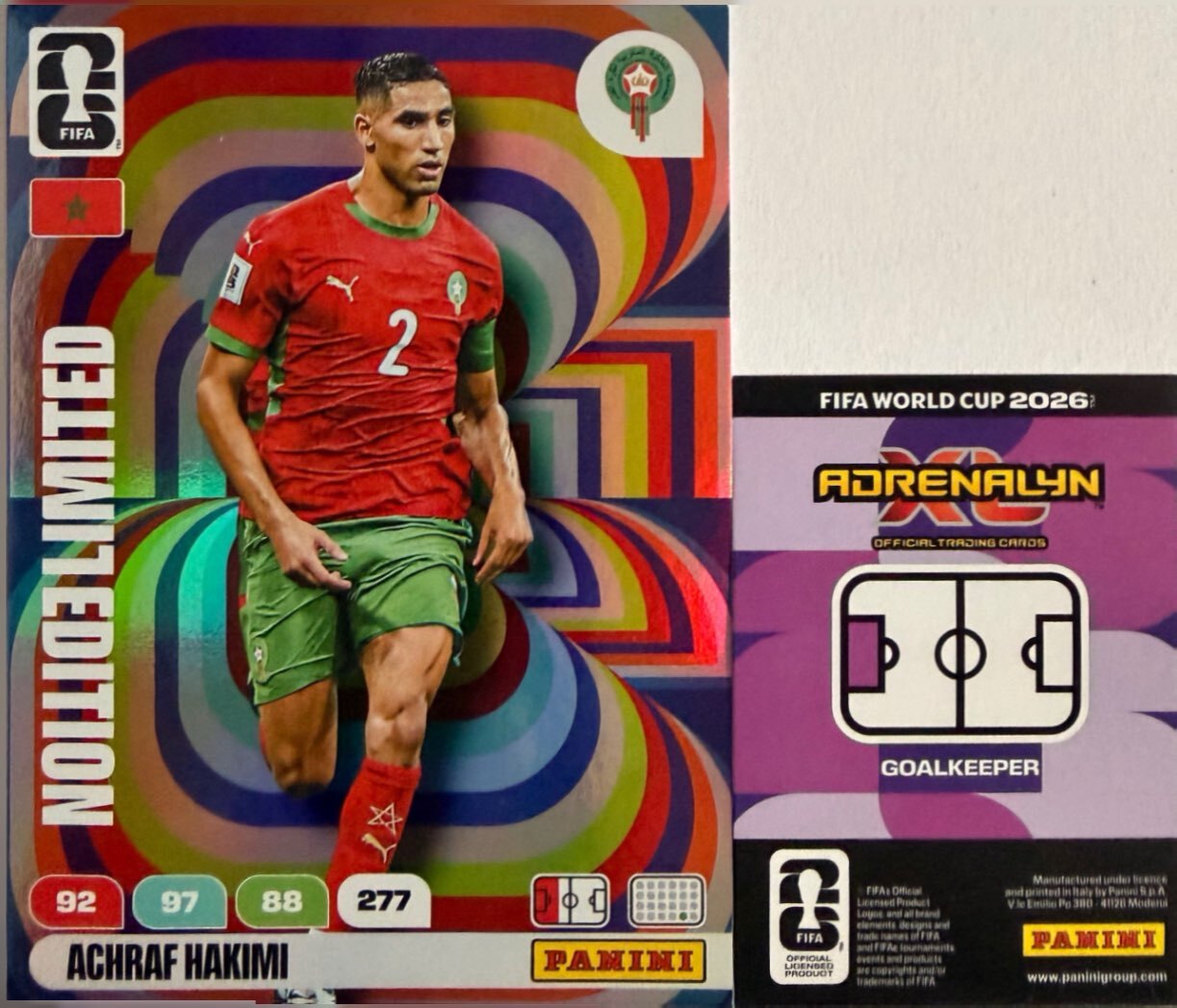 Adrenalyn Xl FIFA World Cup 2026 - Scegli Limited Edition Premium Gold XXL
