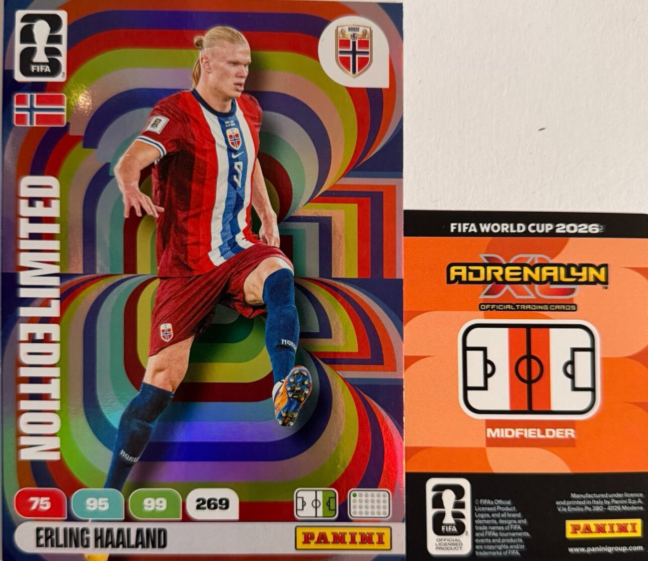 Adrenalyn Xl FIFA World Cup 2026 - Scegli Limited Edition Premium Gold XXL
