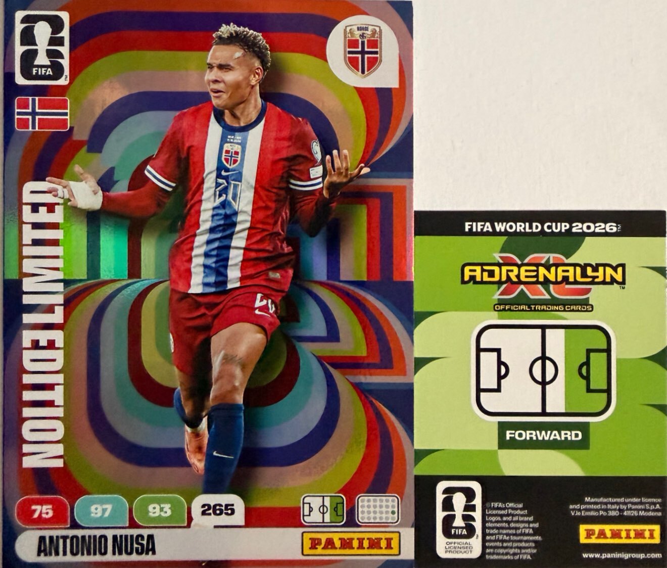 Adrenalyn Xl FIFA World Cup 2026 - Scegli Limited Edition Premium Gold XXL