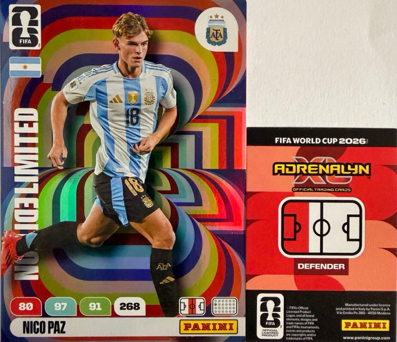 Adrenalyn Xl FIFA World Cup 2026 - Scegli Limited Edition Premium Gold XXL