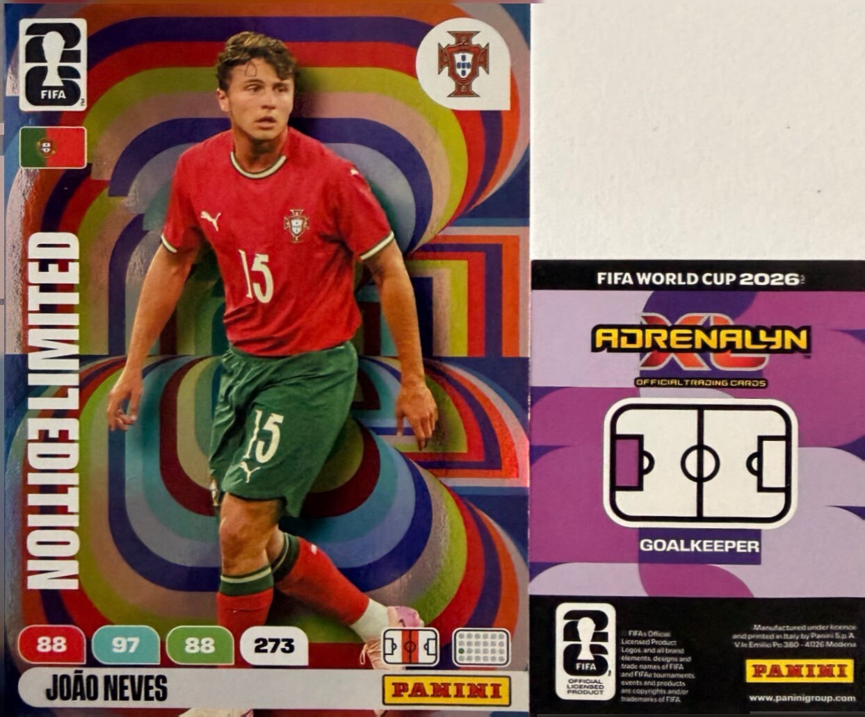 Adrenalyn Xl FIFA World Cup 2026 - Scegli Limited Edition Premium Gold XXL