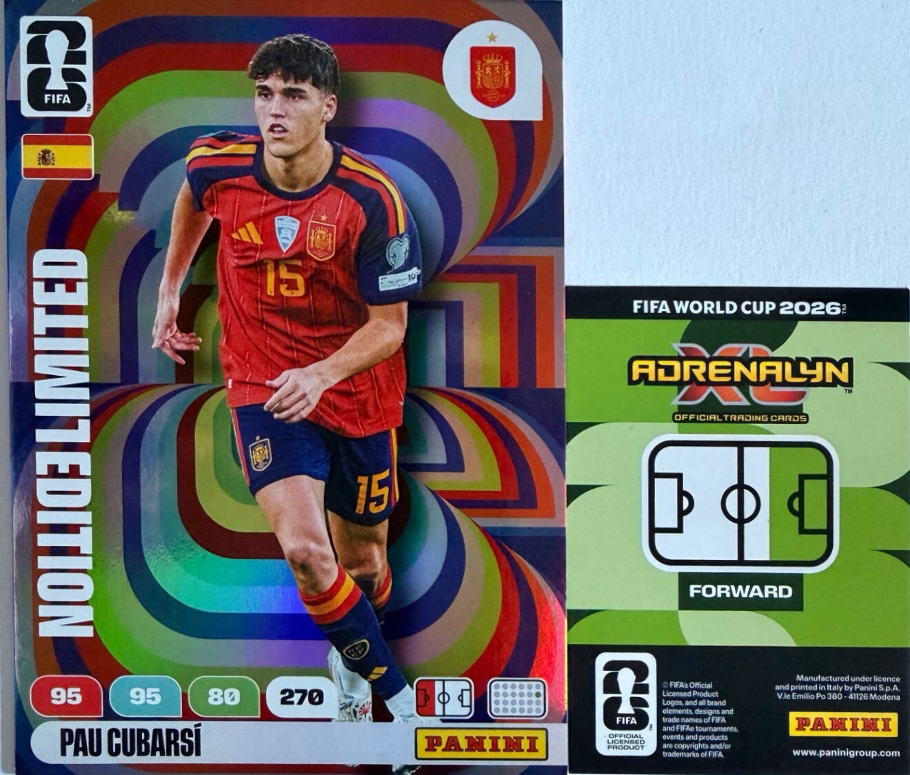 Adrenalyn Xl FIFA World Cup 2026 - Scegli Limited Edition Premium Gold XXL