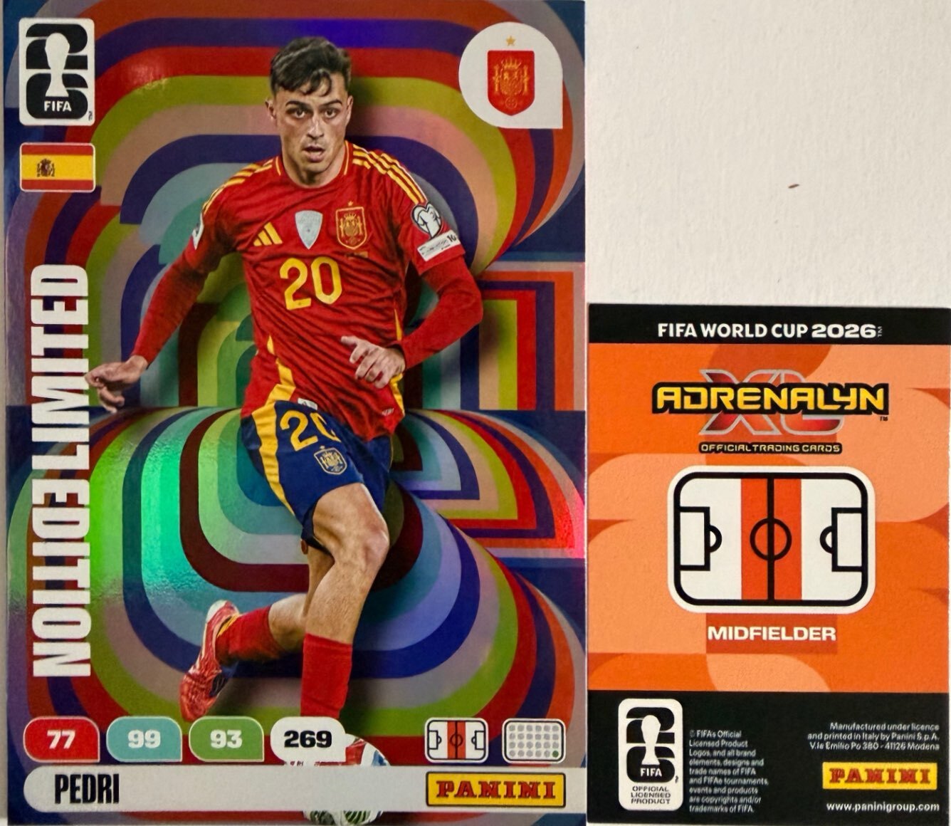 Adrenalyn Xl FIFA World Cup 2026 - Scegli Limited Edition Premium Gold XXL