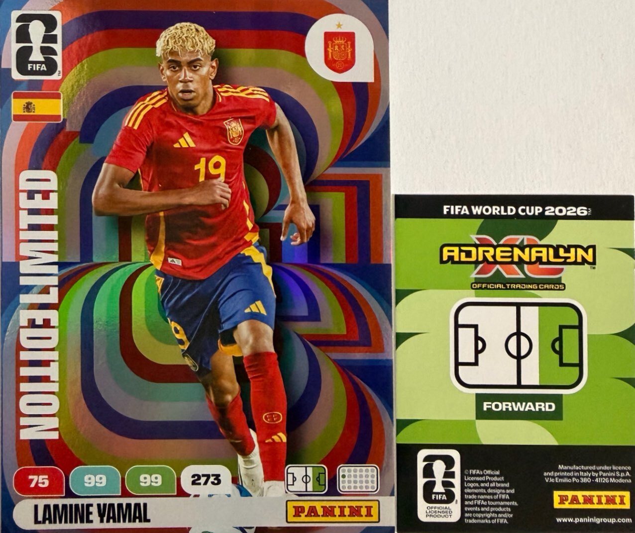 Adrenalyn Xl FIFA World Cup 2026 - Scegli Limited Edition Premium Gold XXL