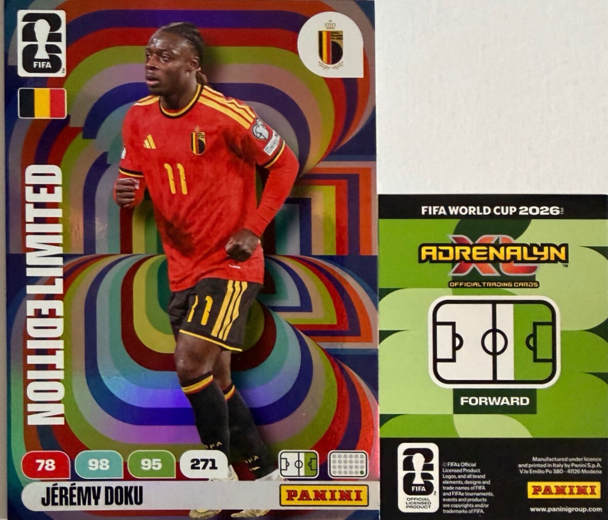 Adrenalyn Xl FIFA World Cup 2026 - Scegli Limited Edition Premium Gold XXL