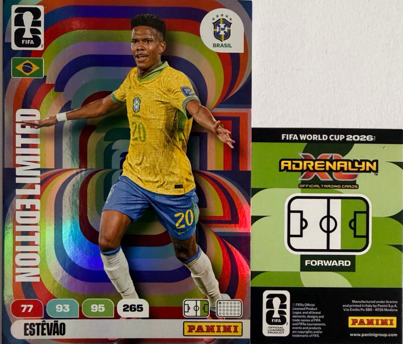 Adrenalyn Xl FIFA World Cup 2026 - Scegli Limited Edition Premium Gold XXL