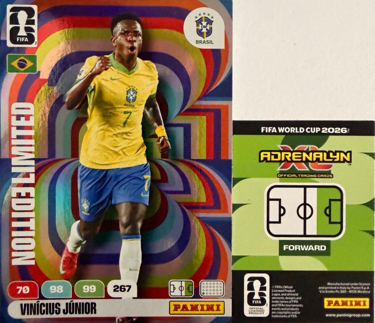 Adrenalyn Xl FIFA World Cup 2026 - Scegli Limited Edition Premium Gold XXL