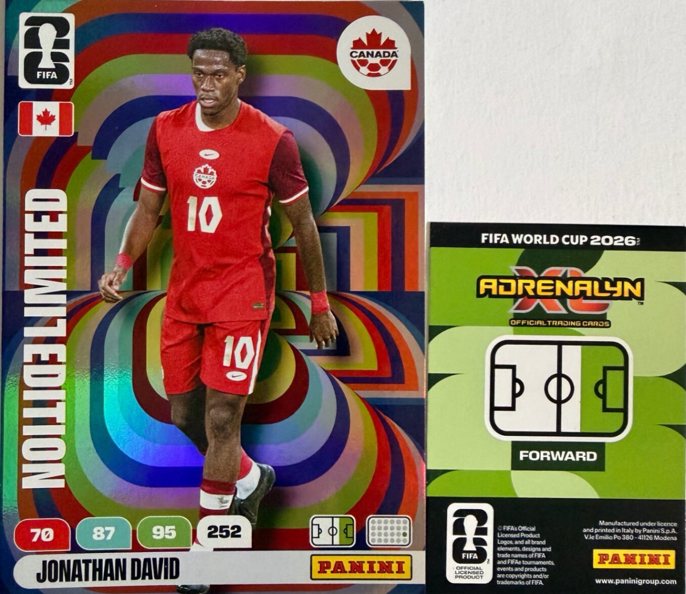 Adrenalyn Xl FIFA World Cup 2026 - Scegli Limited Edition Premium Gold XXL