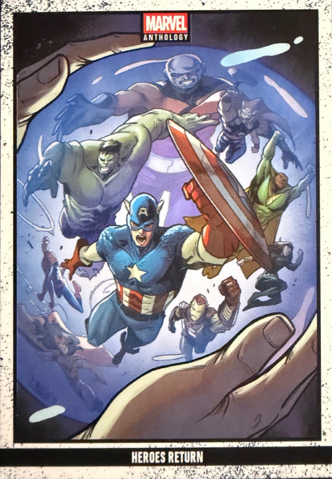 Marvel Anthology Panini - Scegli Card Base Glov Canvas Legacy Lenticular