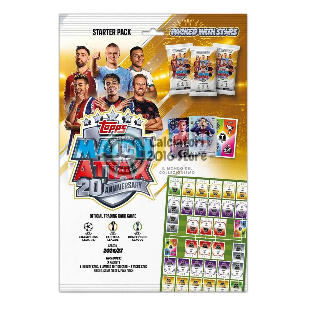Match attax 2026/27 Topps - Scegli Card da 1 a 250