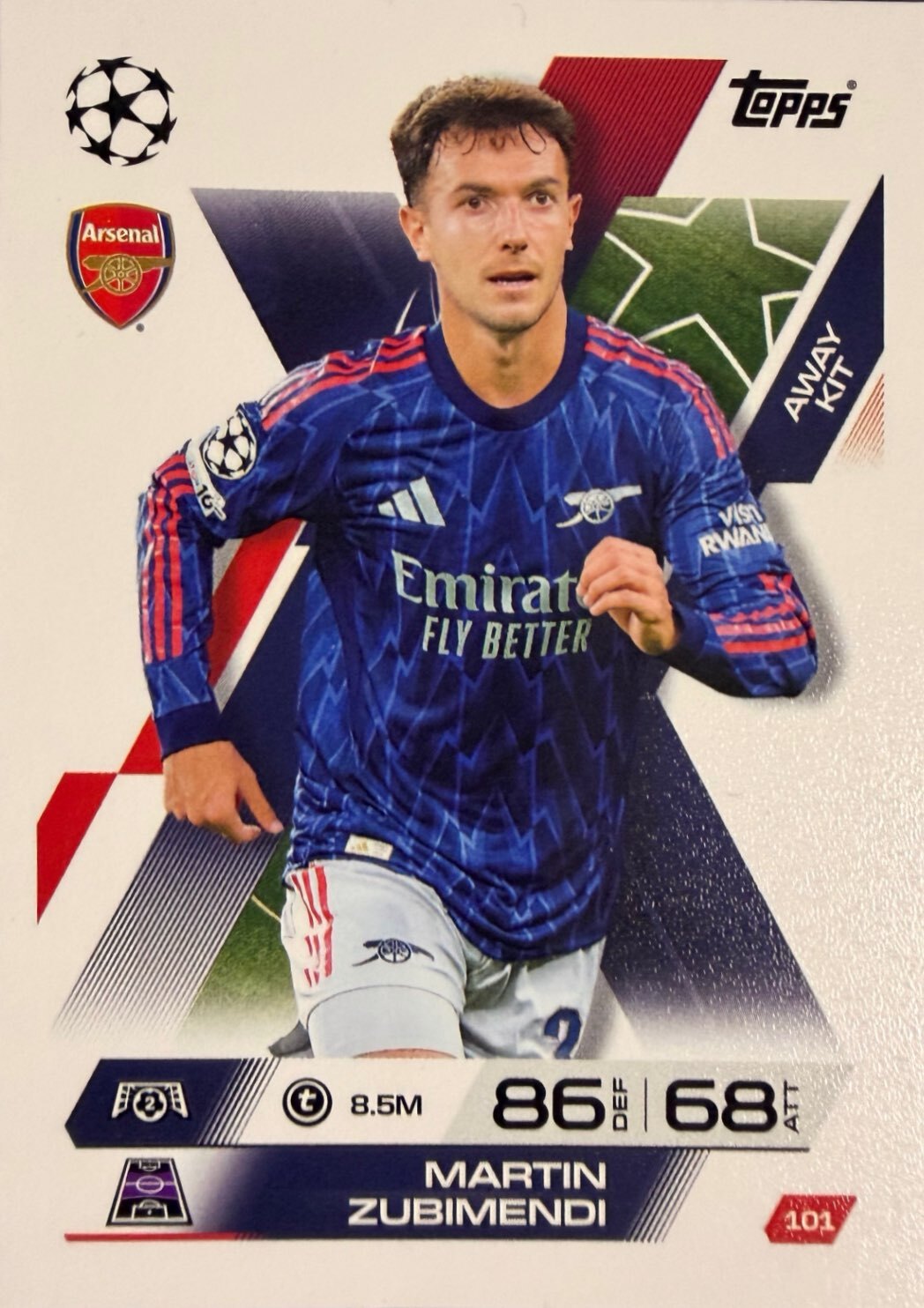 Match Attax Extra 2025/26 - Scegli Card da 1 a 171