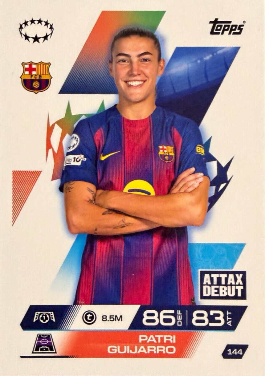 Match Attax Extra 2025/26 - Scegli Card da 1 a 171