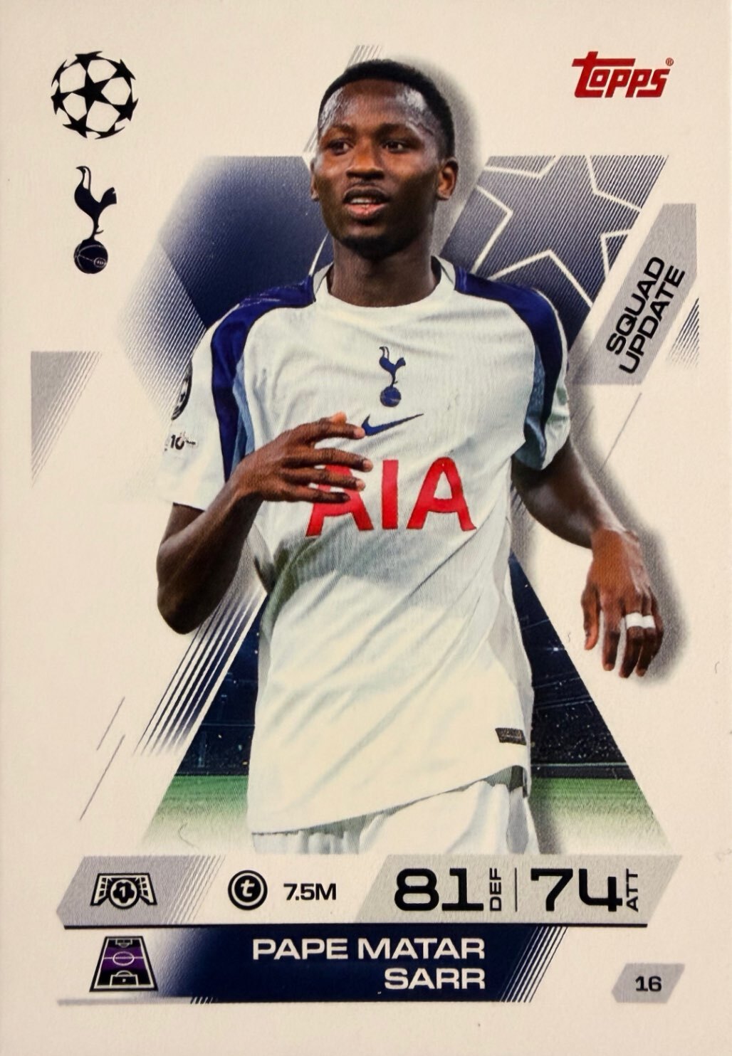 Match Attax Extra 2025/26 - Scegli Card da 1 a 171
