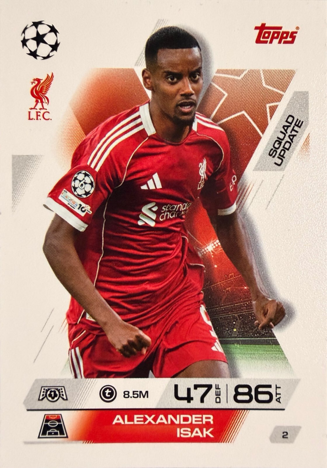 Match Attax Extra 2025/26 - Scegli Card da 1 a 171