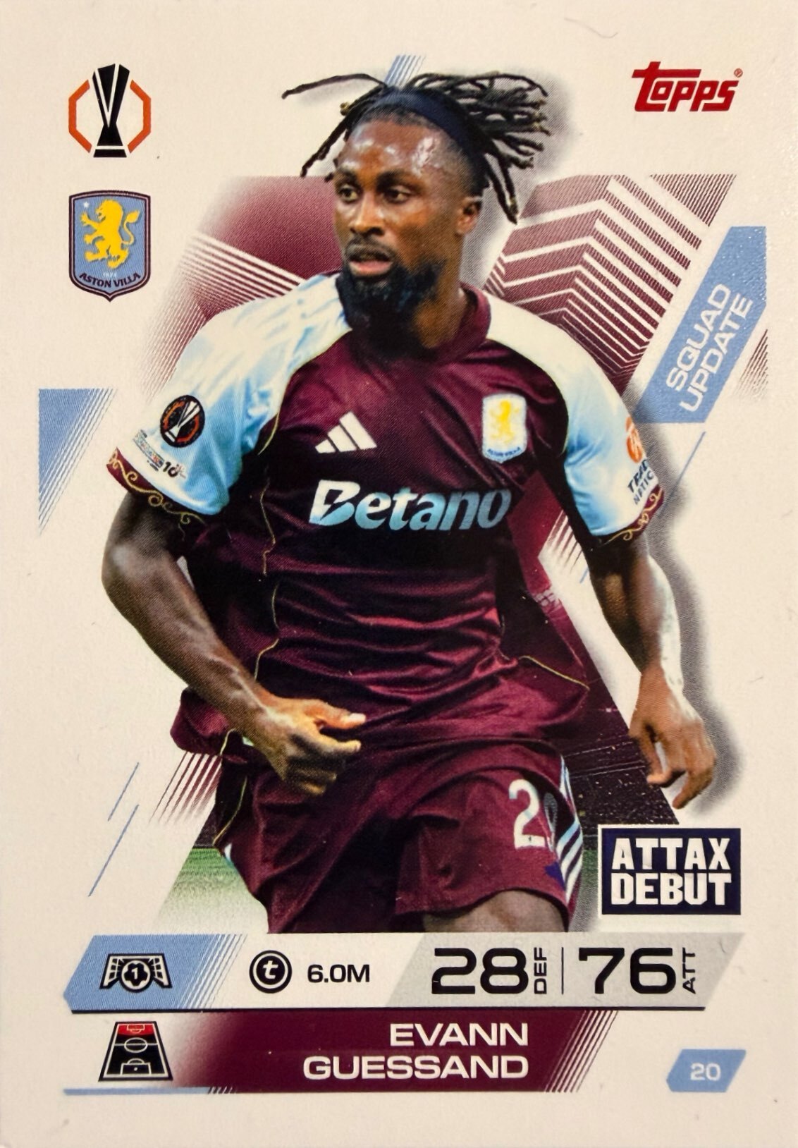 Match Attax Extra 2025/26 - Scegli Card da 1 a 171