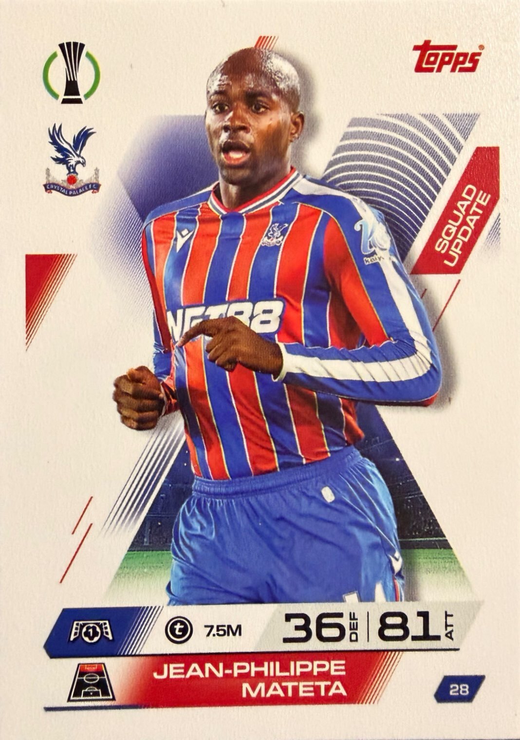 Match Attax Extra 2025/26 - Scegli Card da 1 a 171