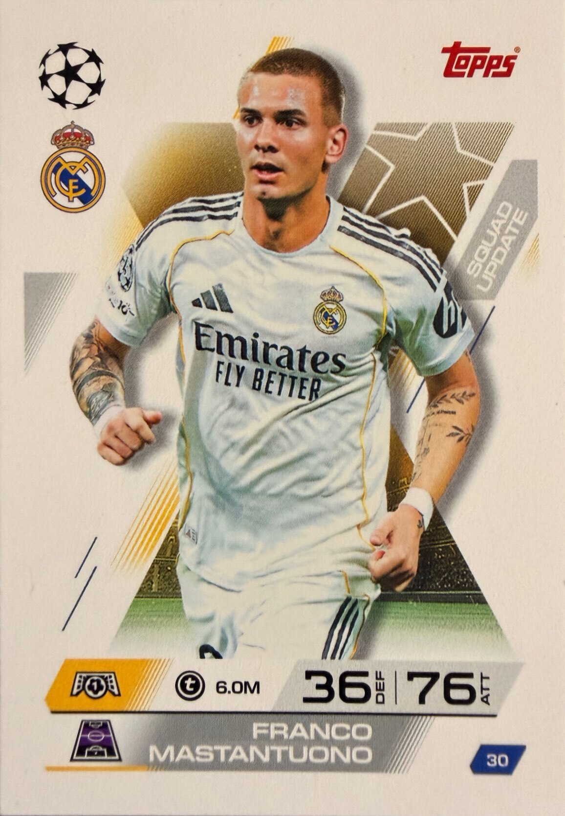 Match Attax Extra 2025/26 - Scegli Card da 1 a 171