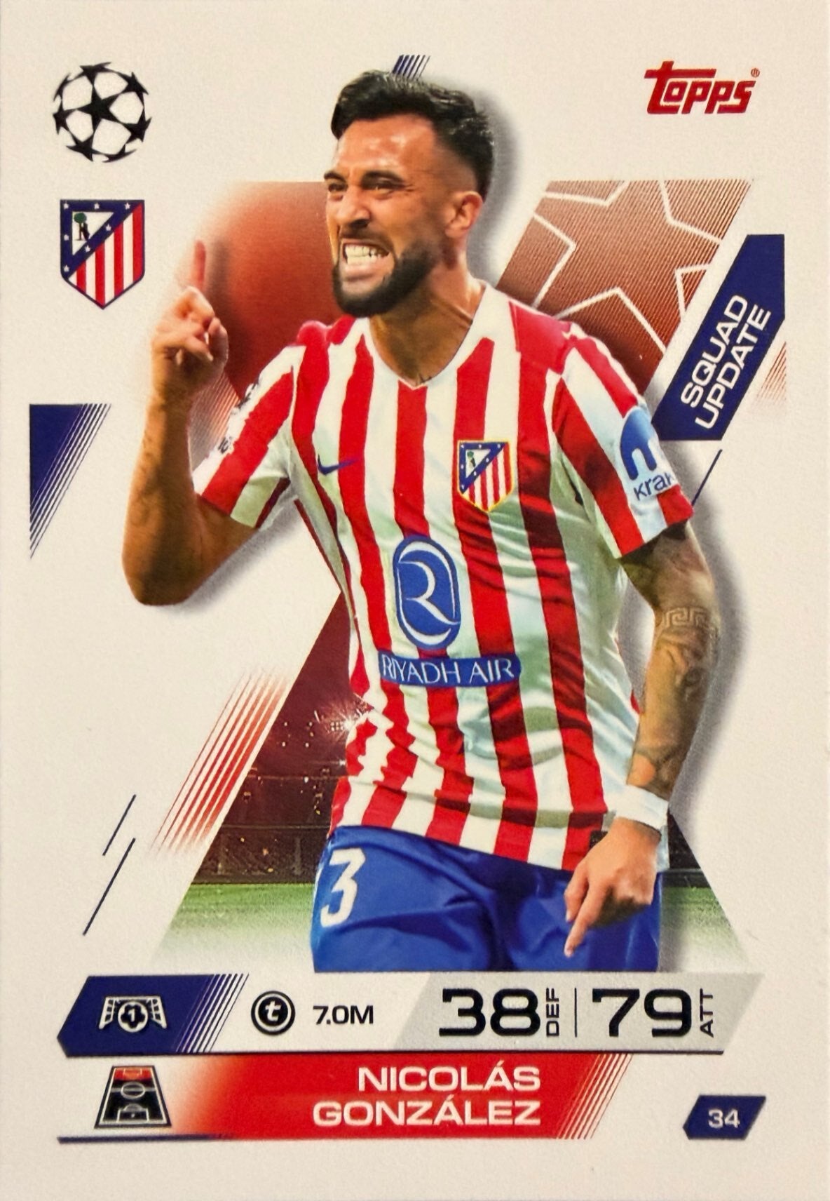 Match Attax Extra 2025/26 - Scegli Card da 1 a 171