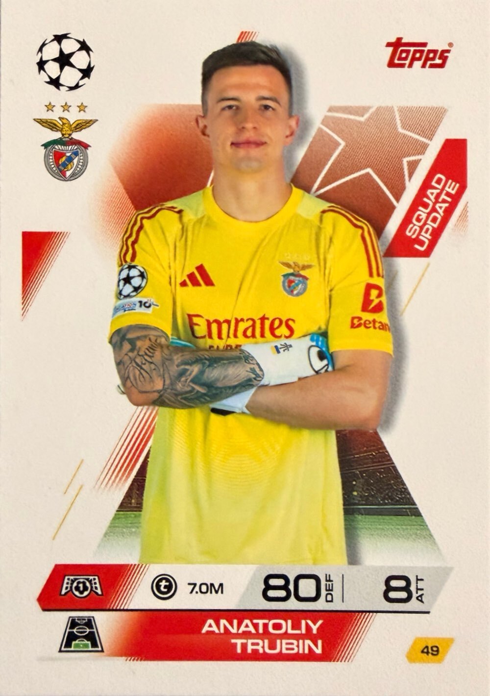Match Attax Extra 2025/26 - Scegli Card da 1 a 171