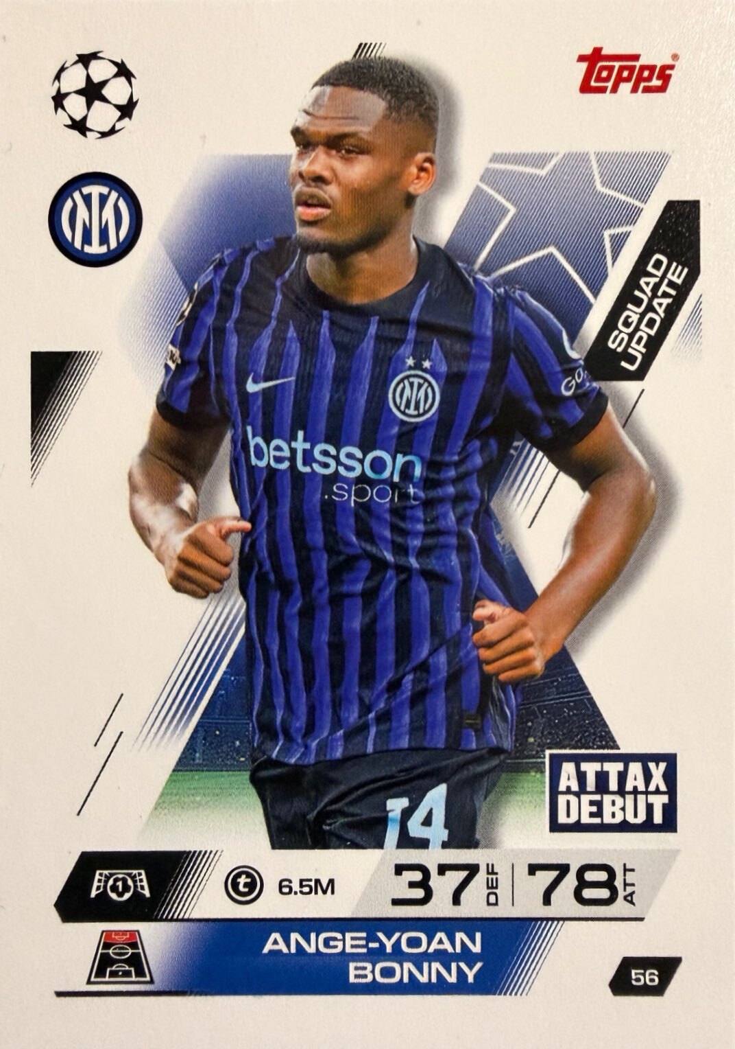 Match Attax Extra 2025/26 - Scegli Card da 1 a 171
