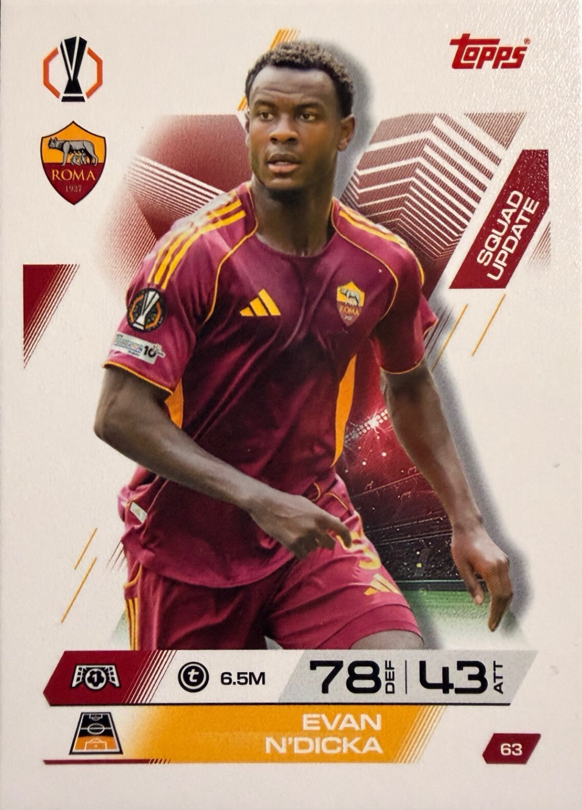 Match Attax Extra 2025/26 - Scegli Card da 1 a 171