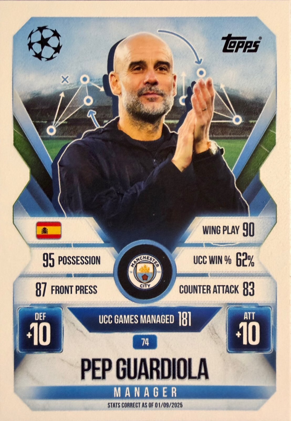 Match Attax Extra 2025/26 - Scegli Card da 1 a 171
