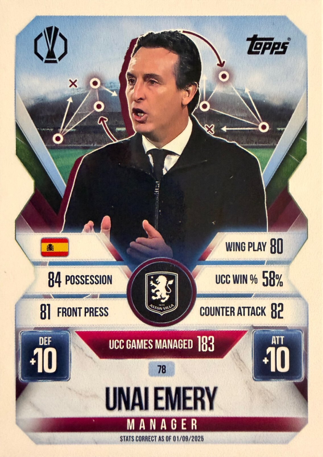 Match Attax Extra 2025/26 - Scegli Card da 1 a 171