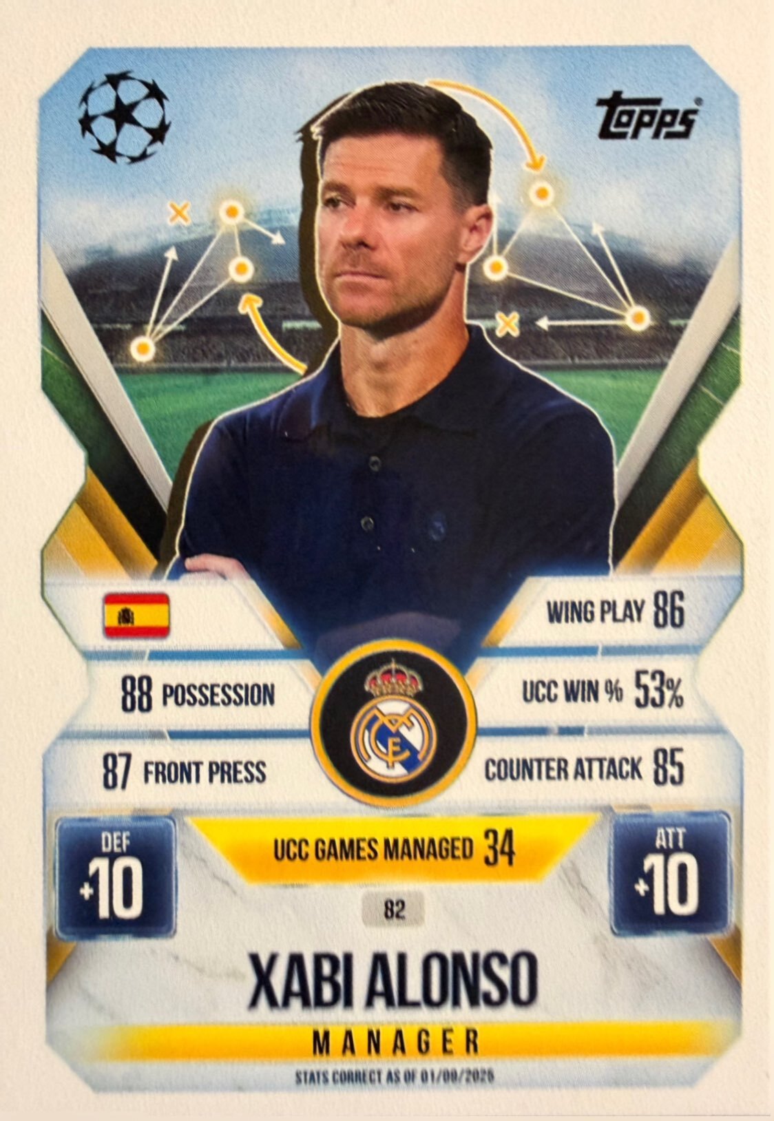 Match Attax Extra 2025/26 - Scegli Card da 1 a 171