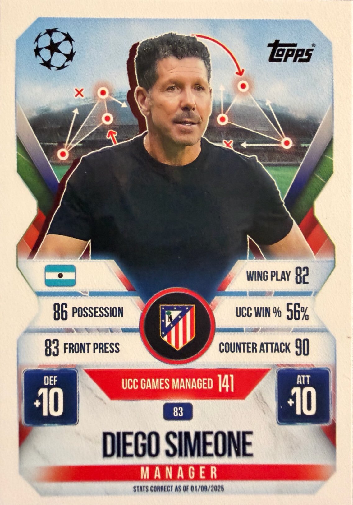 Match Attax Extra 2025/26 - Scegli Card da 1 a 171