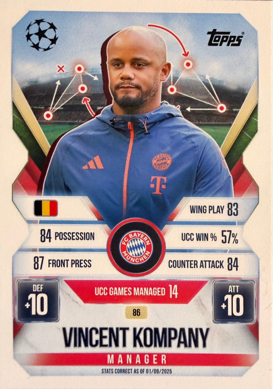 Match Attax Extra 2025/26 - Scegli Card da 1 a 171