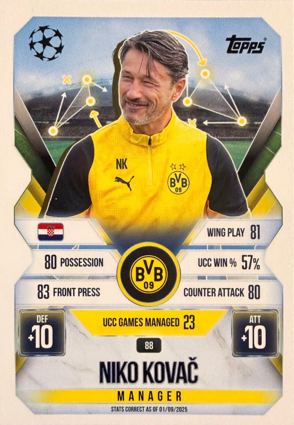 Match Attax Extra 2025/26 - Scegli Card da 1 a 171