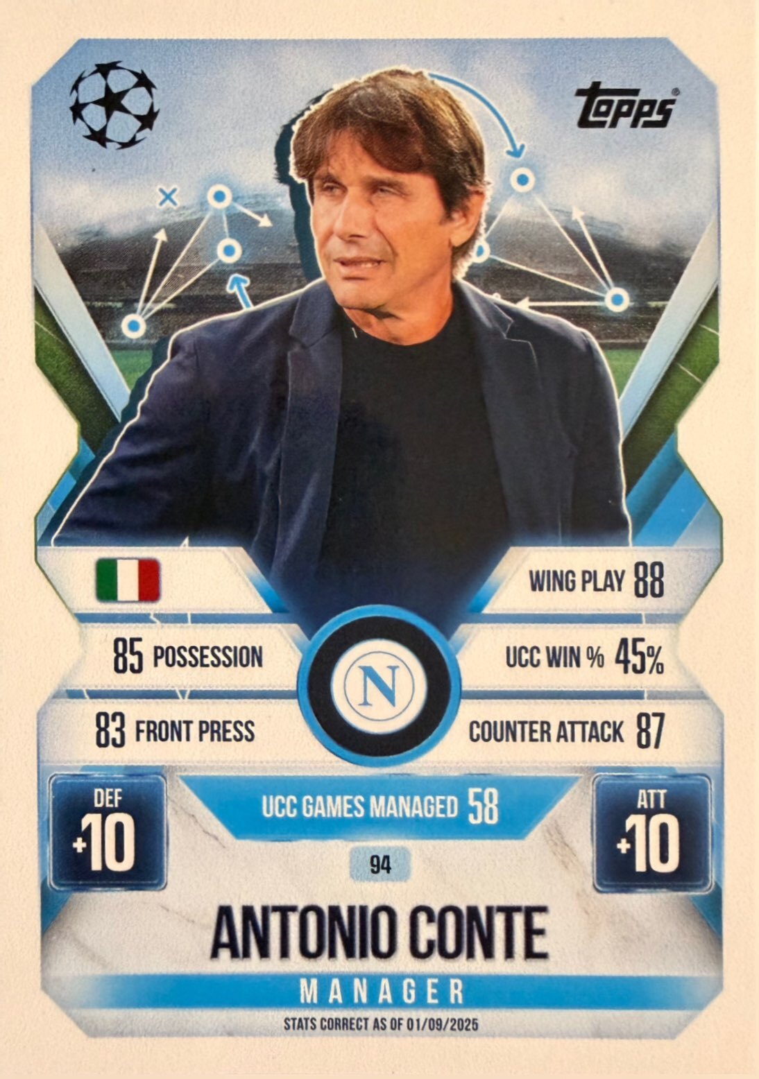 Match Attax Extra 2025/26 - Scegli Card da 1 a 171