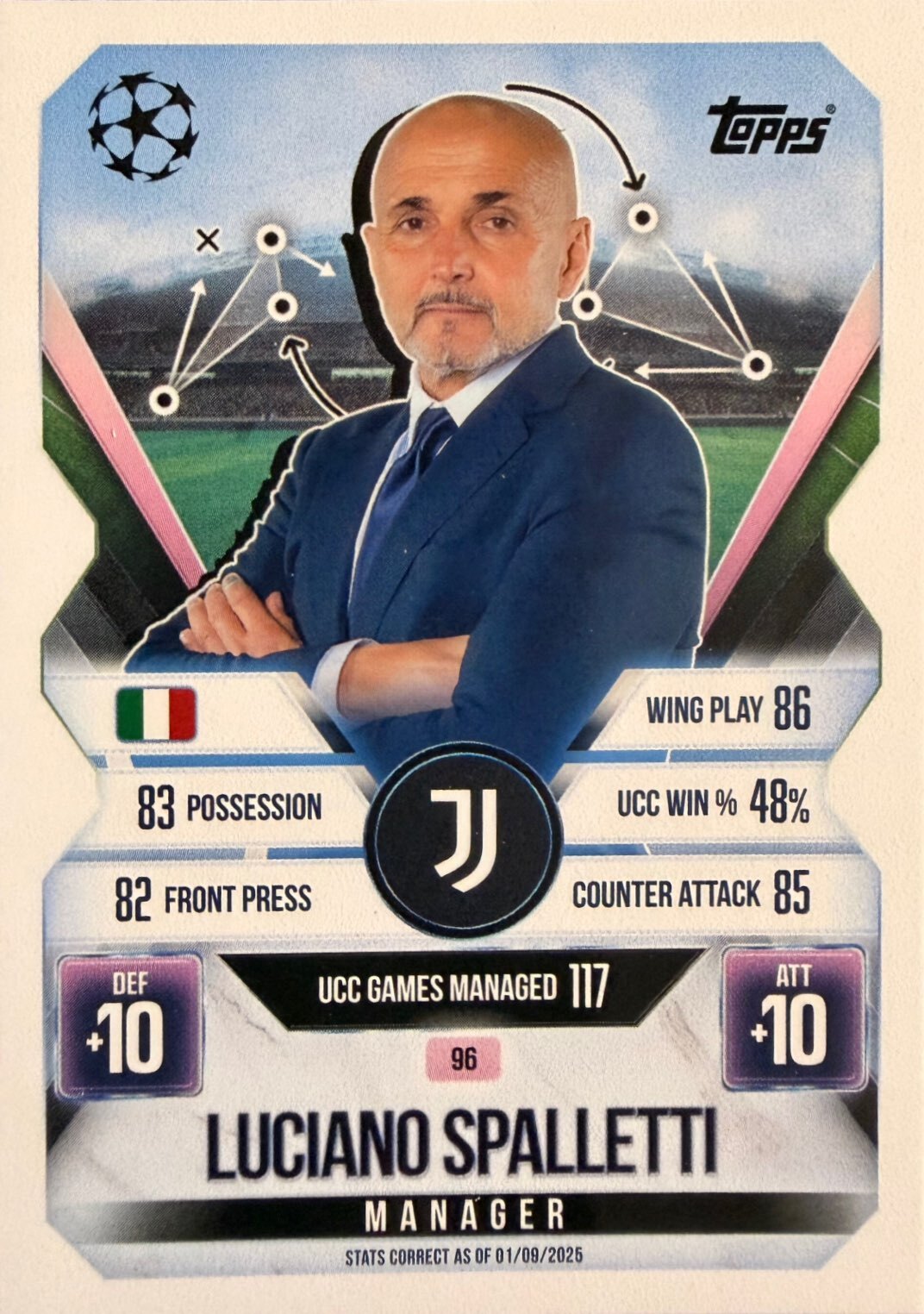 Match Attax Extra 2025/26 - Scegli Card da 1 a 171