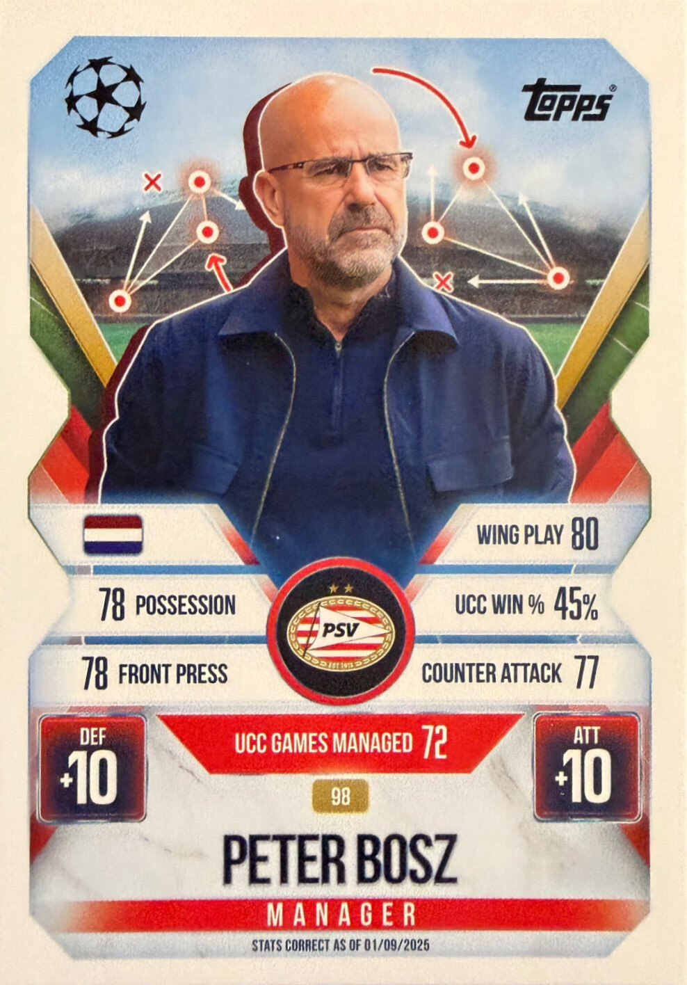 Match Attax Extra 2025/26 - Scegli Card da 1 a 171
