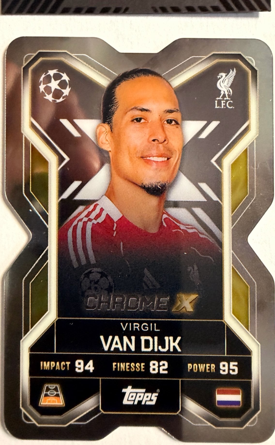 Match Attax Extra 2025/26 - Scegli Card Chrome Limited Greats Pull Infinity