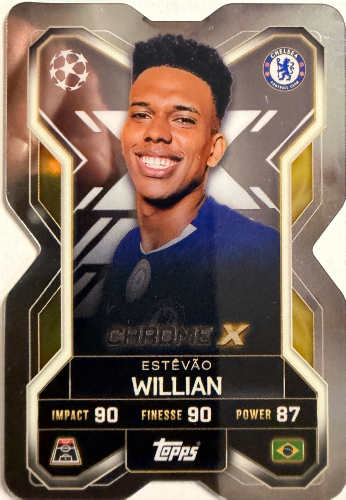 Match Attax Extra 2025/26 - Scegli Card Chrome Limited Greats Pull Infinity