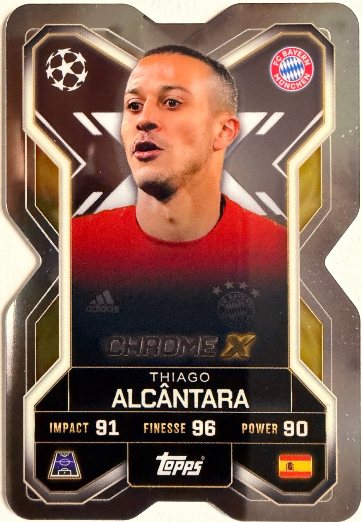Match Attax Extra 2025/26 - Scegli Card Chrome Limited Greats Pull Infinity