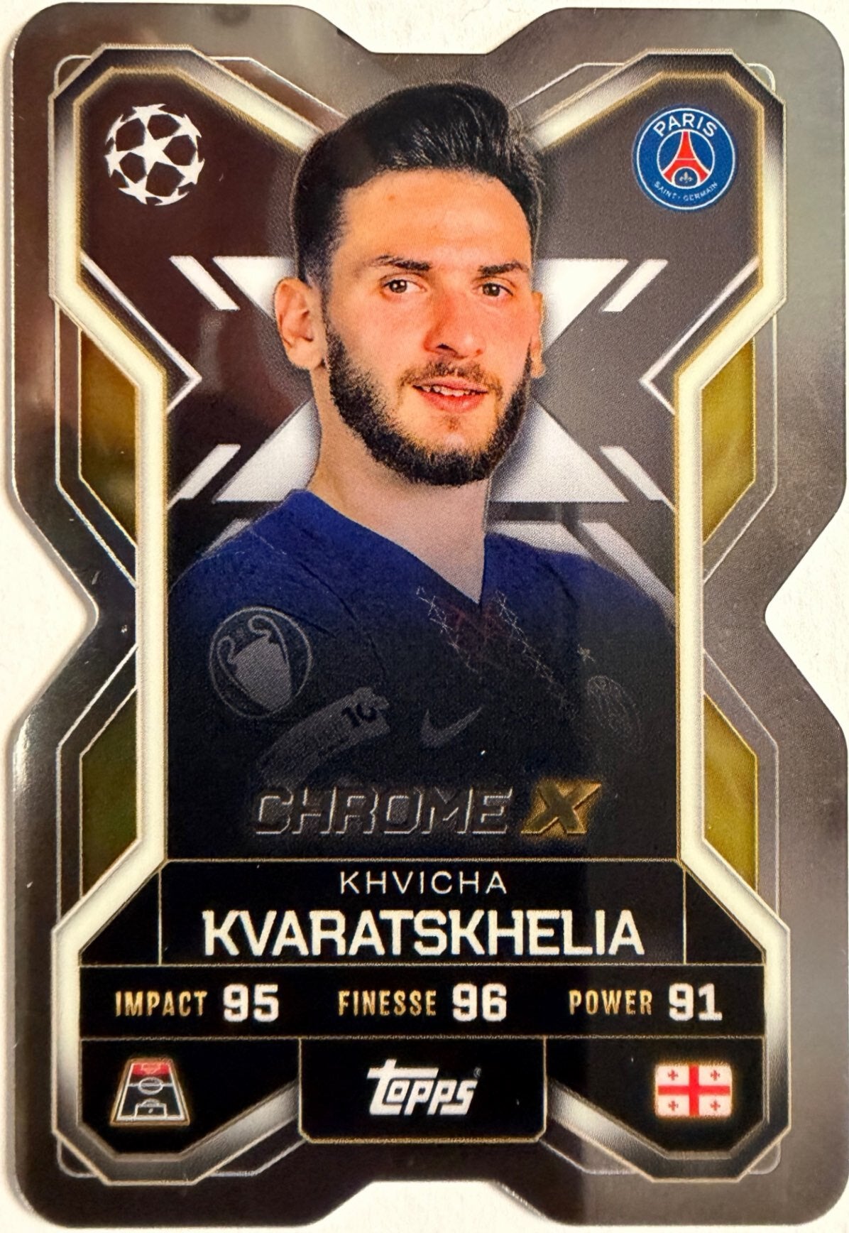 Match Attax Extra 2025/26 - Scegli Card Chrome Limited Greats Pull Infinity
