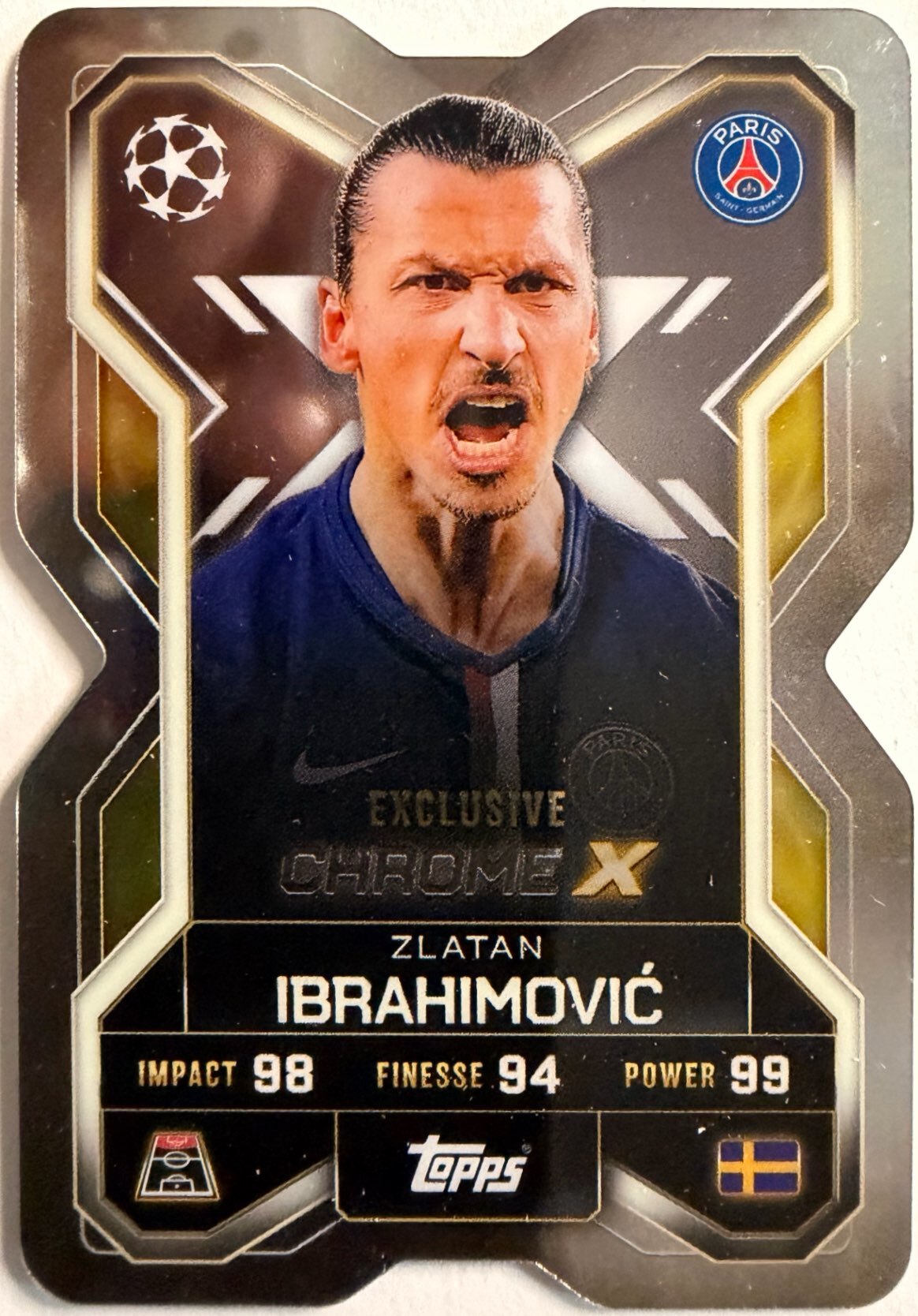 Match Attax Extra 2025/26 - Scegli Card Chrome Limited Greats Pull Infinity