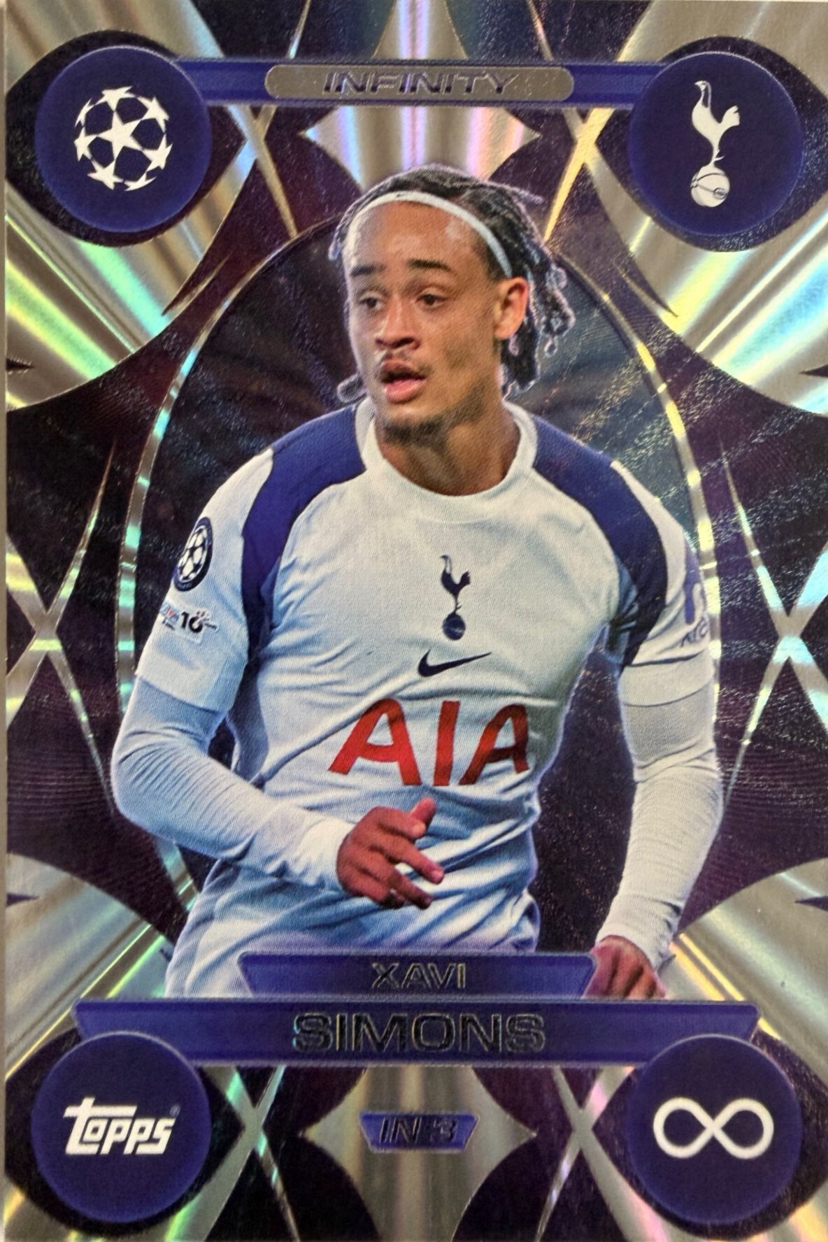 Match Attax Extra 2025/26 - Scegli Card Chrome Limited Greats Pull Infinity