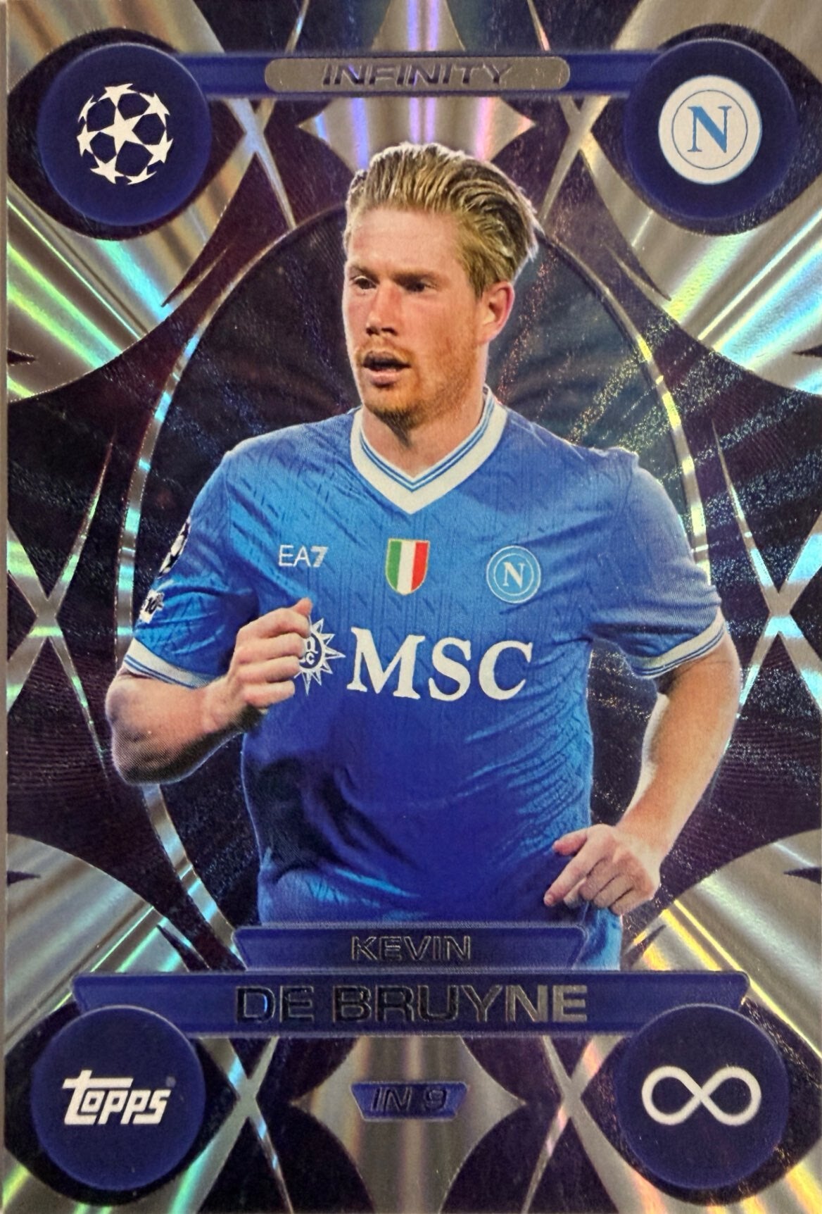 Match Attax Extra 2025/26 - Scegli Card Chrome Limited Greats Pull Infinity
