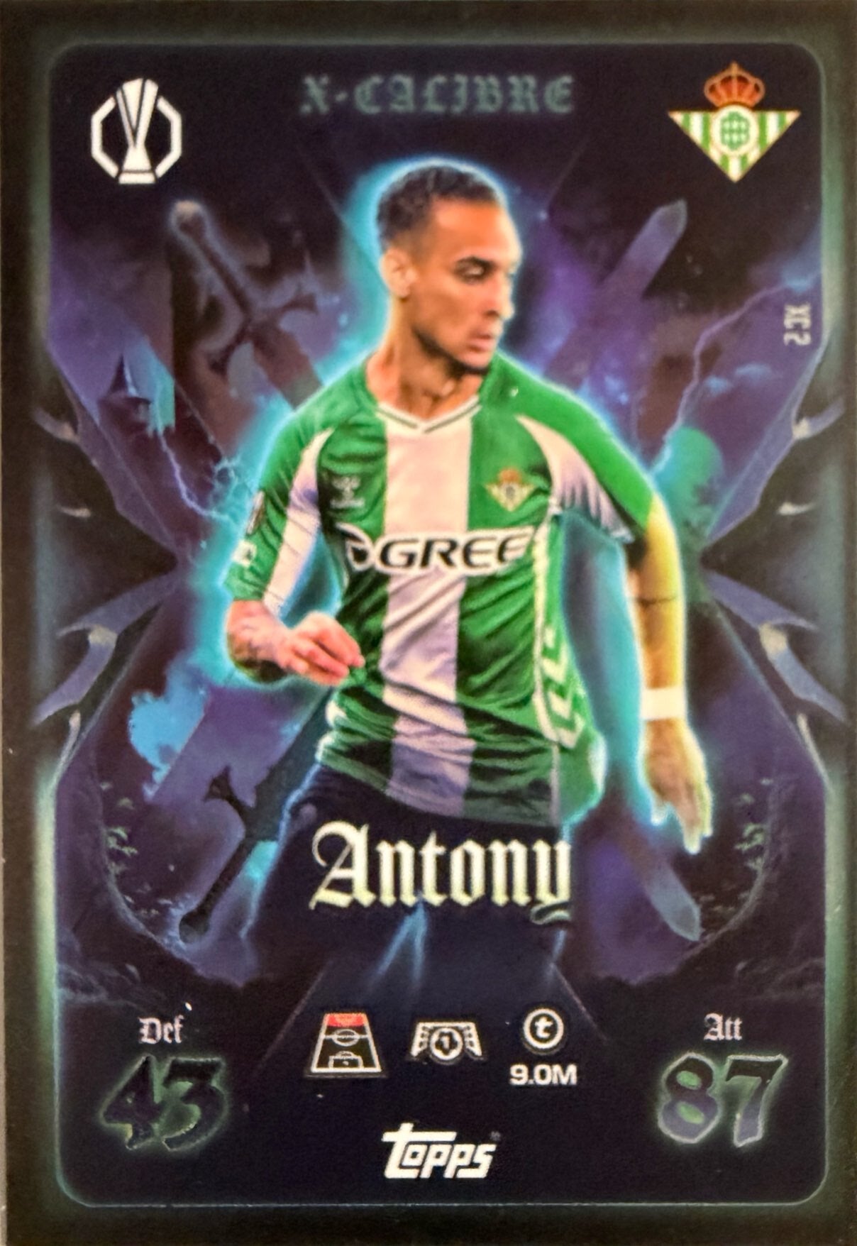 Match Attax Extra 2025/26 - Scegli Card Chrome Limited Greats Pull Infinity