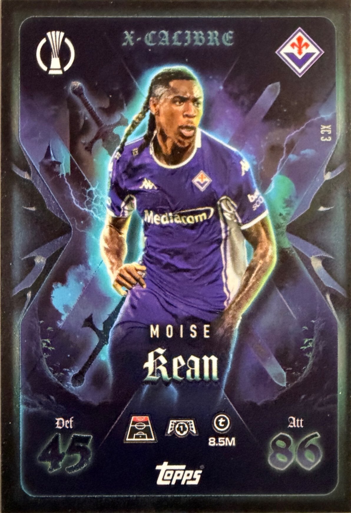 Match Attax Extra 2025/26 - Scegli Card Chrome Limited Greats Pull Infinity