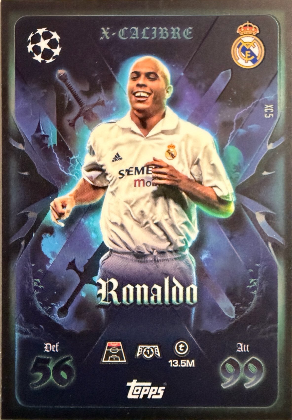 Match Attax Extra 2025/26 - Scegli Card Chrome Limited Greats Pull Infinity