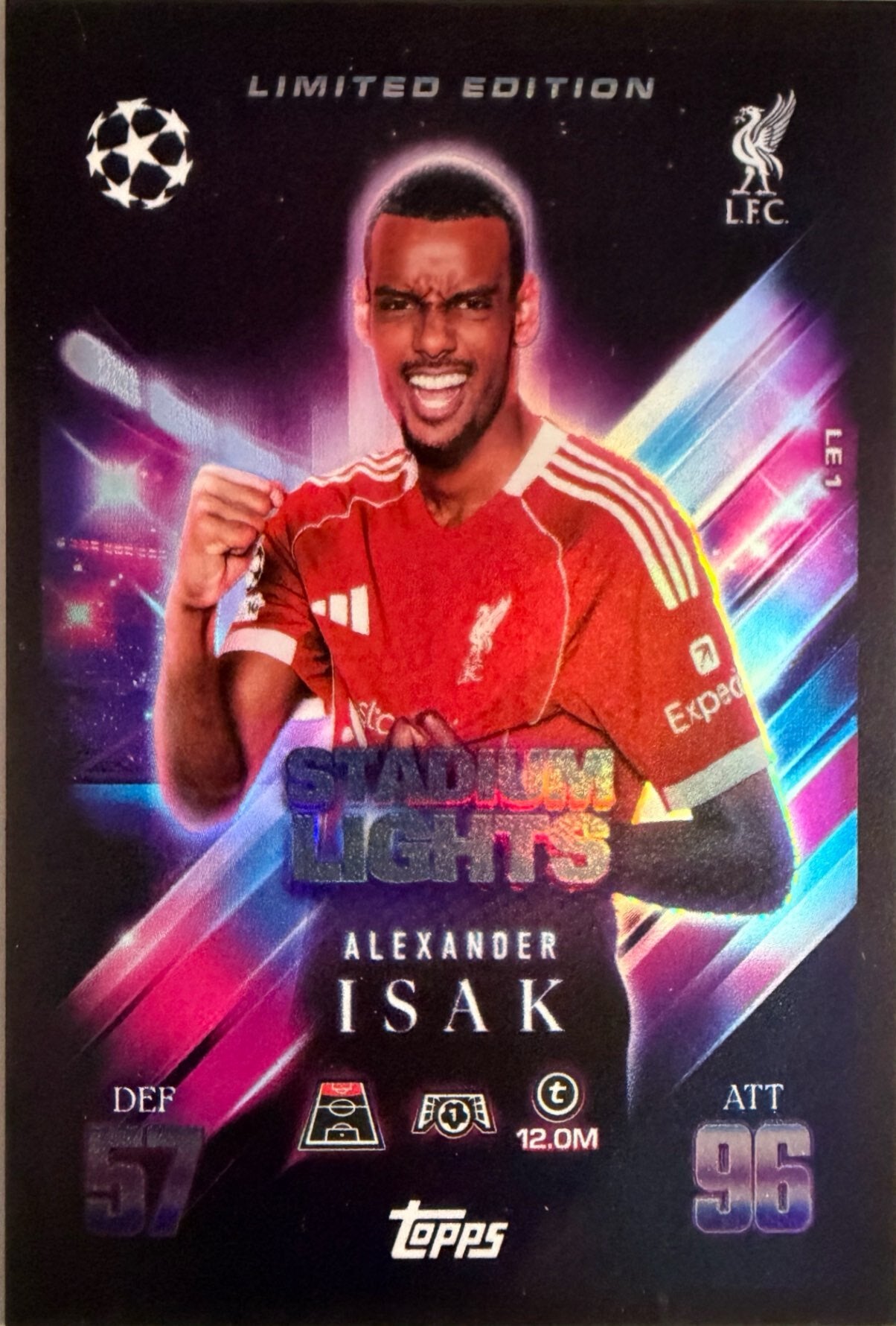Match Attax Extra 2025/26 - Scegli Card Chrome Limited Greats Pull Infinity