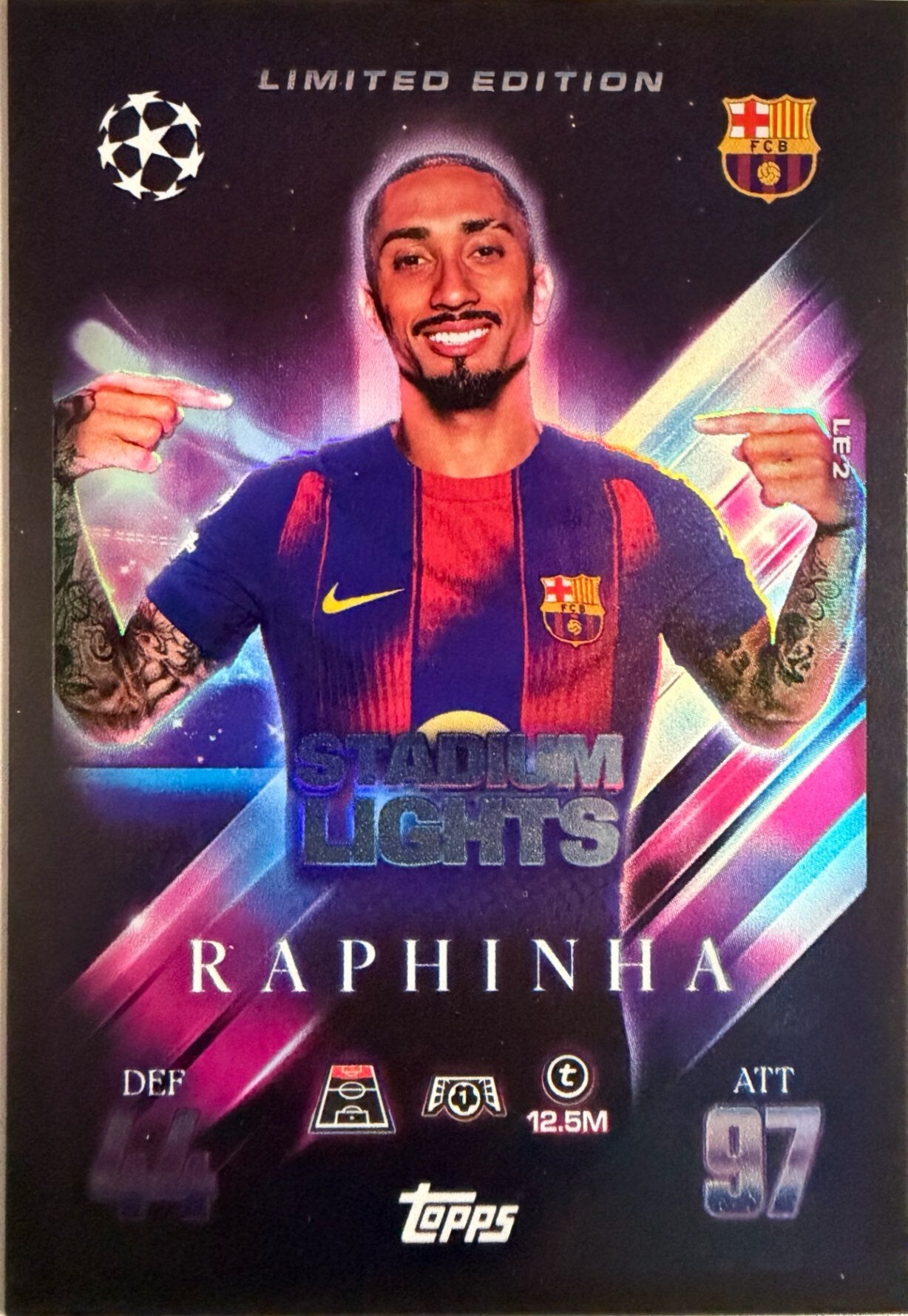 Match Attax Extra 2025/26 - Scegli Card Chrome Limited Greats Pull Infinity