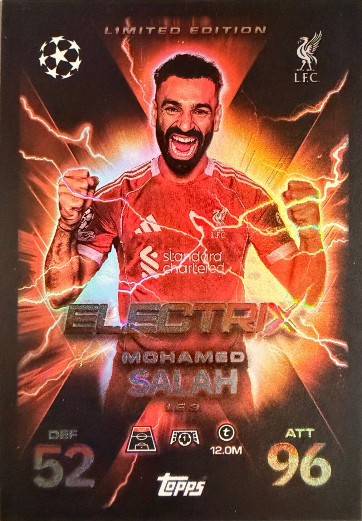 Match Attax Extra 2025/26 - Scegli Card Chrome Limited Greats Pull Infinity